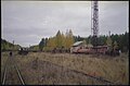 Bahnhof und Depot von Wjoksa (Вёкса), 2002