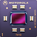 An illustration of Motorola's MPC7410 processor.