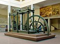 Image 51A Watt steam engine, the steam engine that propelled the Industrial Revolution in Britain and the world (from Culture of the United Kingdom)