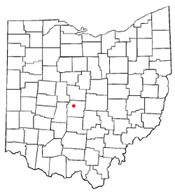 Location of Upper Arlington within Ohio