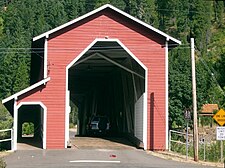 Office Covered Bridge, Westfir, Oregon