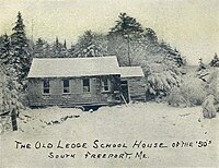 Old Ledge Schoolhouse c. 1905