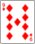 9 of diamonds