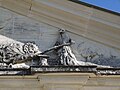 Chapelle du cimetière (détail).