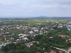 Roxas City, Iloilo East Coast-Capiz Road from air