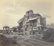 Photograph of the ruins of the Vijayanagara Empire at Hampi, now a UNESCO World Heritage Site in year 1868. [269]