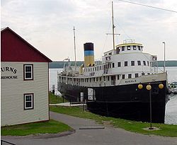 The SS Norisle at the Manitowaning Heritage Complex