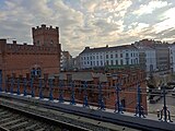 View from inside the station