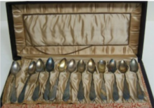 sterling spoon set