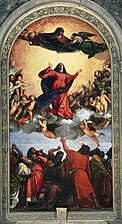The Assumption, by Titian (1516–1518).