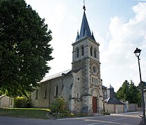 L'église Saint-Aignan.