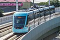 低運量系统的新北捷運淡海輕軌電聯車