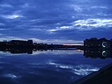 The Garonne river in Toulouse