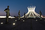 Esculturas dos Quatro Evangelistas.