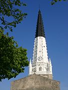 Le clocher de l'église.