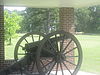 Confederate cannon at Mansfield Historic Site