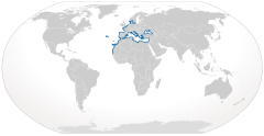 Distribución de la pastinaca[2]​