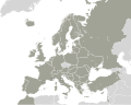 Eurovision events map (2003-2006) Yugoslavia becomes Serbia and Montenegro