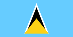 Flag of Saint Lucia