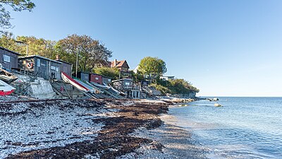 Stranden vid Högklint.