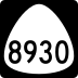 Hawaii Route 8930 marker