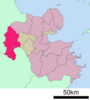 日田市位置図