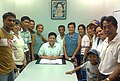 Residents of Kasoy Street, Barangay Balangkas meeting with then-Representative Rex Gatchalian.