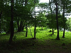 北大谷古墳の墳丘