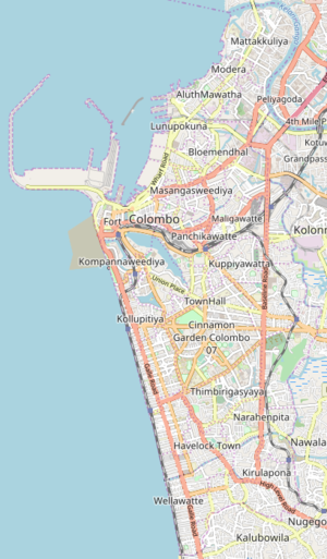 2019 Sri Lanka Easter bombings is located in Colombo Municipality