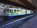 A train at the Ferrovie Appulo Lucane station