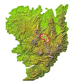 Location of Brivadois in Massif Central