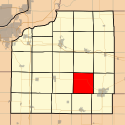 Location in Henry County