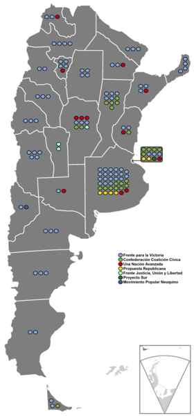 Elecciones legislativas de Argentina de 2007