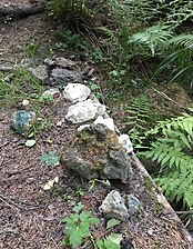 Slag by Tupalabäcken creek in Siuntio