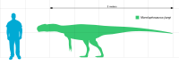 Monolophosaurus size comparison