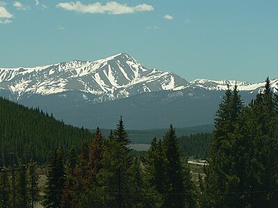 1. Mount Elbert in the Sawatch Range is the highest peak of the Rocky Mountains.