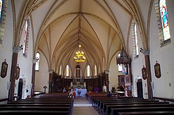 Intérieur de la cathédrale.