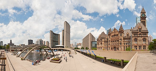 Nathan Phillips Square, by Paolo Costa Baldi
