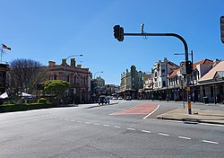 新镇 京街和烟摩道的路口