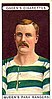 An Ogden's cigarette card showing the QPR strip from 1906