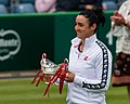 أنس جابر أول لاعبة تنس عربية تفوز بلقب في منافسات رابطة محترفات التنس.