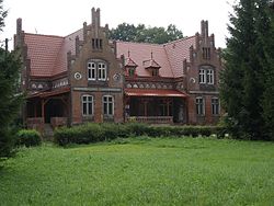 Old manor house in Bądki