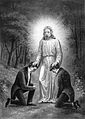 Image 14A depiction of Joseph Smith and Oliver Cowdery receiving Priesthood authority from John the Baptist (from Mormonism)