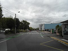 La rue des Alpes (Quartier Alpes)