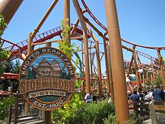 Sierra Sidewinder à Knott's Berry Farm