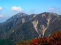 Mount Hiru and Mount Fudō from Mount Tō (10/2008)