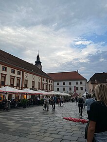 Varaždin-palača Drašković-središnji varaždinski trg