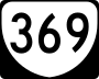 State Route 369 marker
