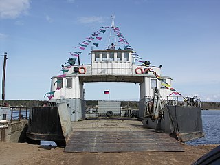 Паром в Вознесенье. 9.05.2008