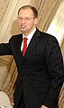 Arseniy Yatsenyuk, ex-speaker, foreign minister in Yanukovish's government in 2006